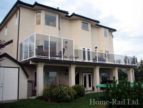 Edmonton Aluminum Deck Railing